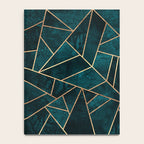 Deep Teal Stone Notebook Gallery Image 4