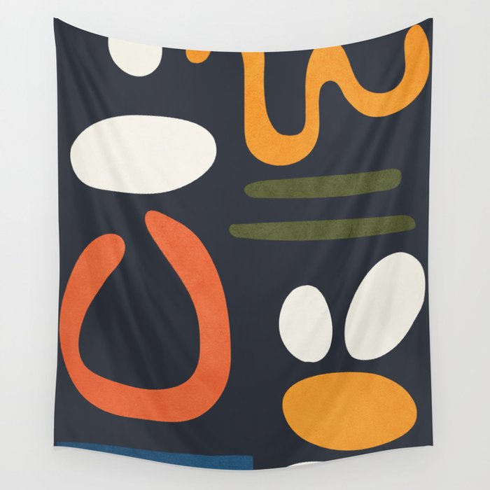 Abstract Colorful Setting 2 Wall Tapestry Gallery Image 4