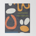 Abstract Colorful Setting 2 Throw Blanket Gallery Image 2