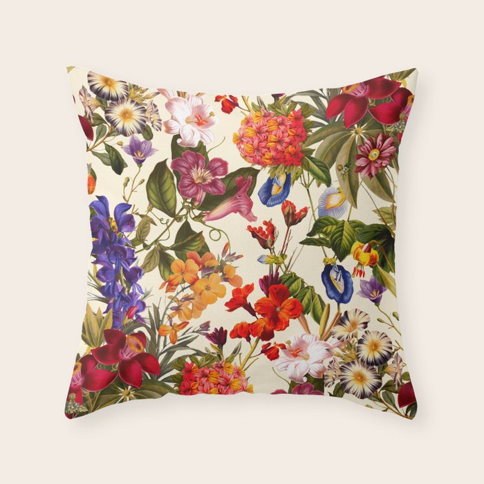 Summer Dreams VII Throw Pillow Gallery Image 1