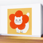 Flowers Cat 08 - Flowerhead Mood Wall Mural Gallery Image 2