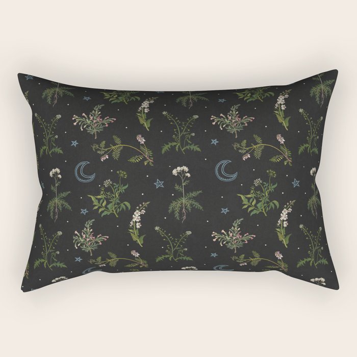 Witches Garden Rectangular Pillow Gallery Image 2