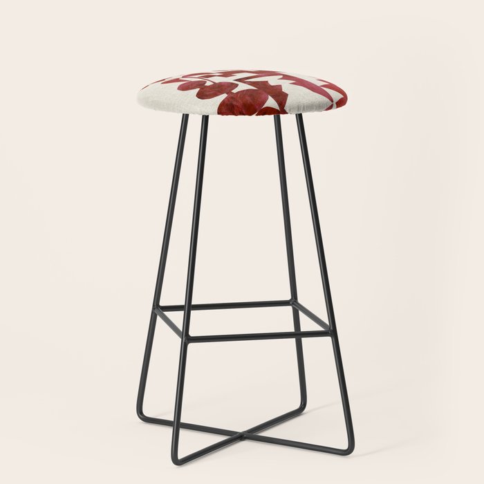 Crimson Diamond Stool Gallery Image 1