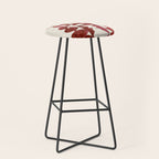 Crimson Diamond Stool Gallery Image 1