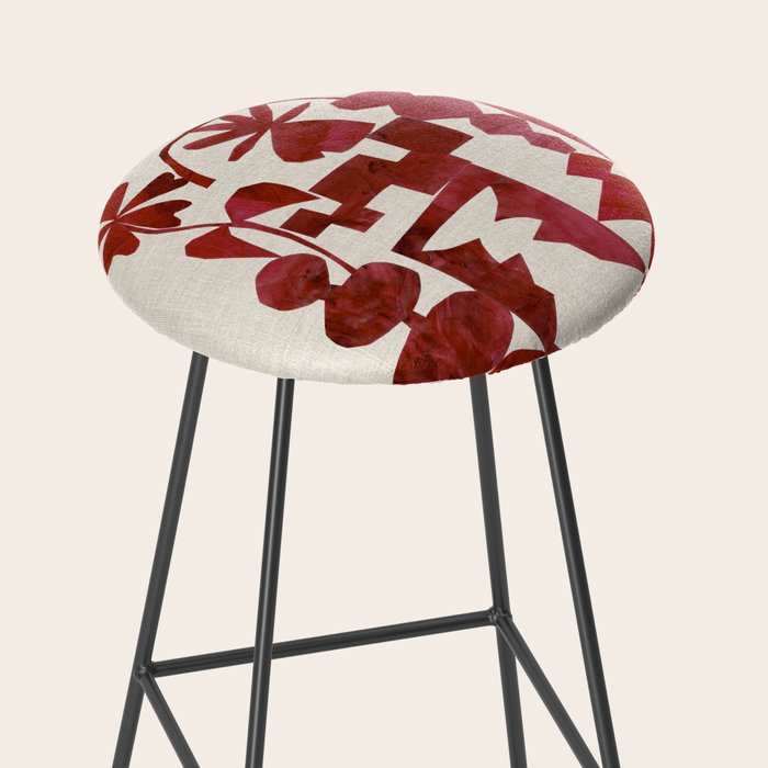 Crimson Diamond Stool Gallery Image 2
