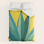 Spring Cactus Pop Botanical Duvet Cover Gallery Image 6