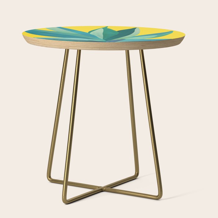 Spring Cactus Pop Botanical Side Table Gallery Image 1