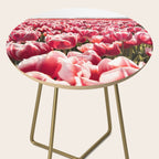 Tulip Field In Holland Floral Photo | Europe Travel Photography Red Flowers Spring Art Print Side Table Gallery Image 2