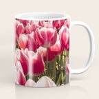 Tulip Field In Holland Floral Photo | Europe Travel Photography Red Flowers Spring Art Print Coffee Mug Gallery Image 1