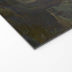 Moonlight River Cottage Antique Painting Welcome Mat Gallery Image 2