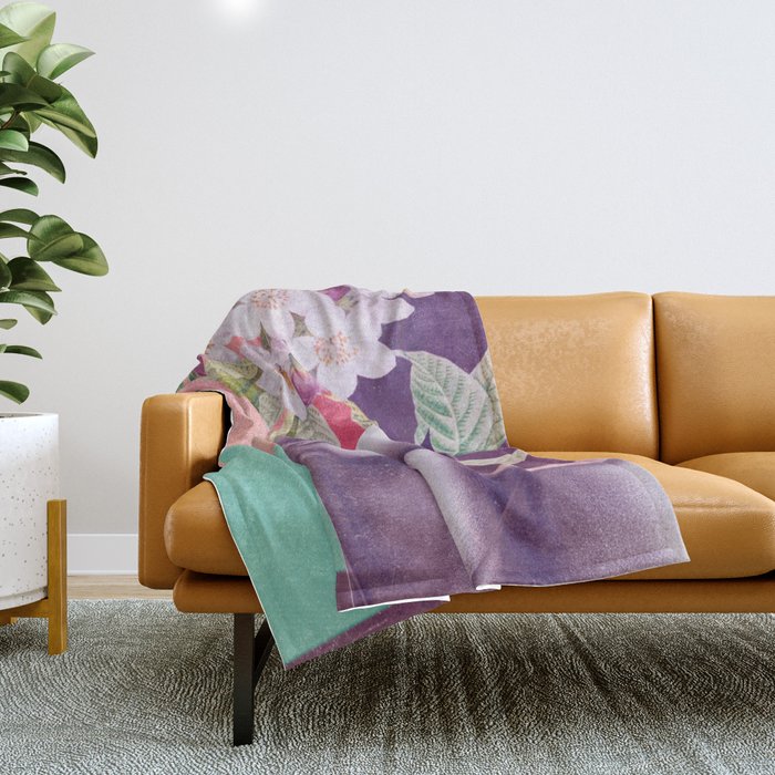 In Bloom 16 Throw Blanket Gallery Image 1
