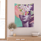 In Bloom 16 Wall Tapestry Gallery Image 2