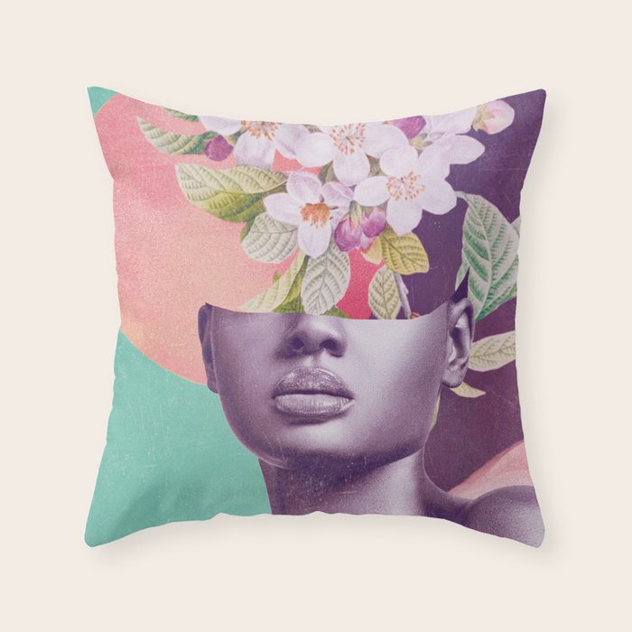 In Bloom 16 Throw Pillow Gallery Image 1