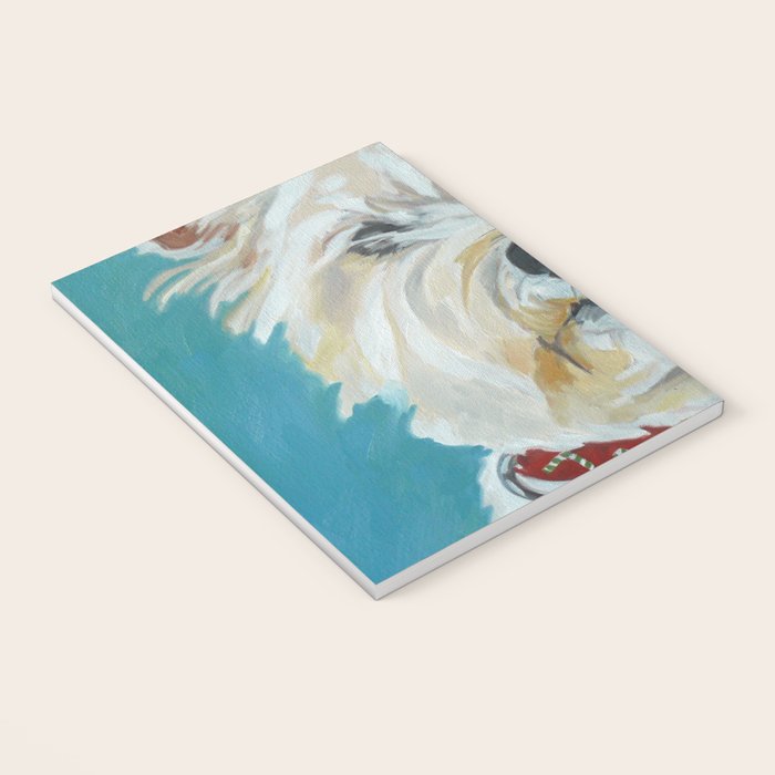 West Highland White Terrier Dog Portrait Notebook Gallery Image 3