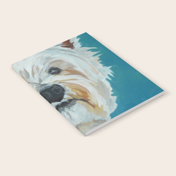 West Highland White Terrier Dog Portrait Notebook Gallery Image 2