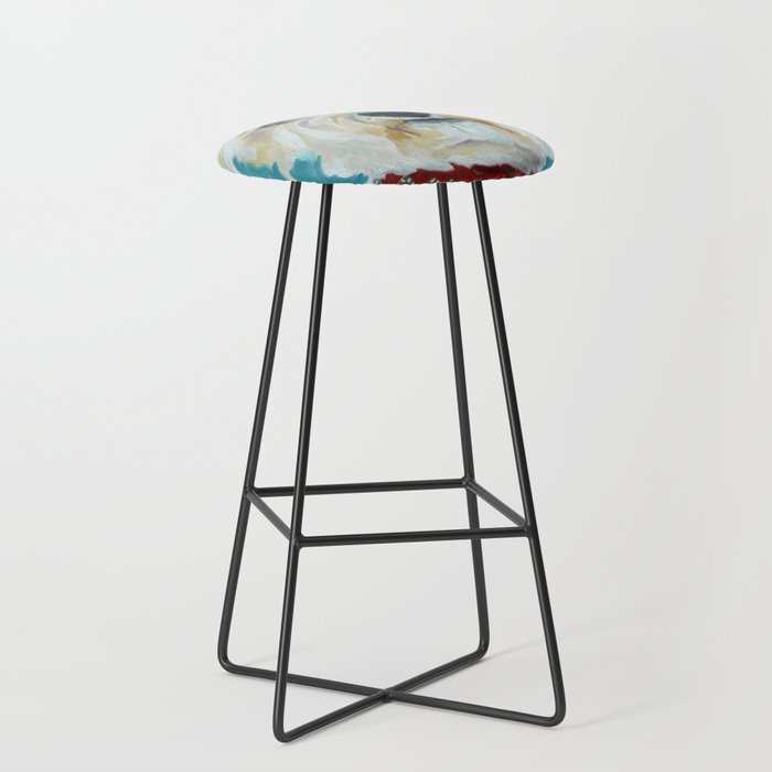 West Highland White Terrier Dog Portrait Stool Gallery Image 1