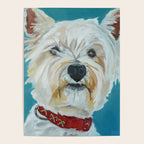 West Highland White Terrier Dog Portrait Poster Gallery Image 4