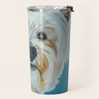 West Highland White Terrier Dog Portrait Travel Mug Gallery Image 2