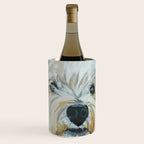 West Highland White Terrier Dog Portrait Wine Chiller Gallery Image 1