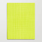 Fresh Lime Grid Notebook Gallery Image 4