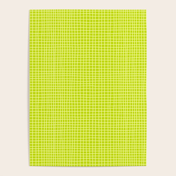 Fresh Lime Grid Poster Gallery Image 4