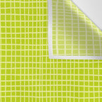 Fresh Lime Grid Wall Tapestry Gallery Image 3