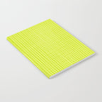 Fresh Lime Grid Notebook Gallery Image 2
