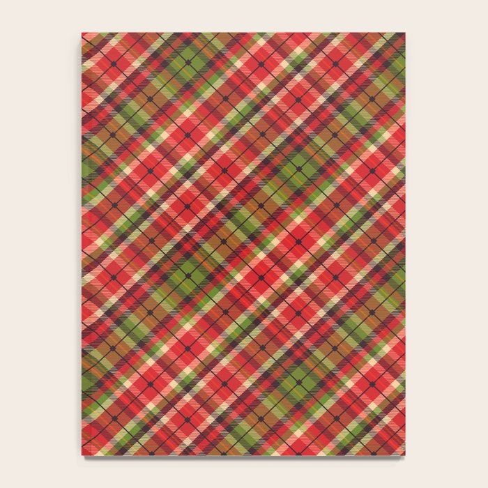 Christmas Tartan Notebook Gallery Image 4