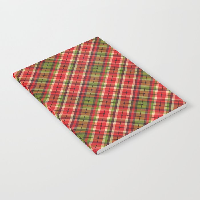 Christmas Tartan Notebook Gallery Image 2