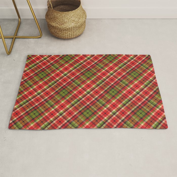Christmas Tartan Rug Gallery Image 1