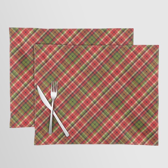 Christmas Tartan Placemat Gallery Image 1