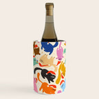 Christmas Cats in Santa Hats Wine Chiller Gallery Image 1