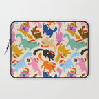 Christmas Cats in Santa Hats Laptop Sleeve Gallery Image 1