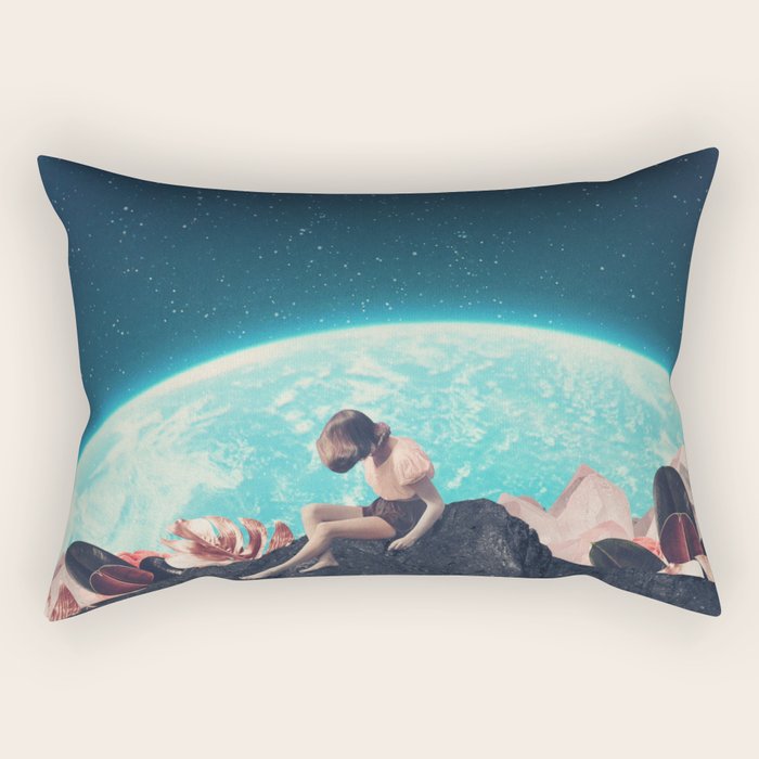 Your love crystallized inside me Rectangular Pillow Gallery Image 1