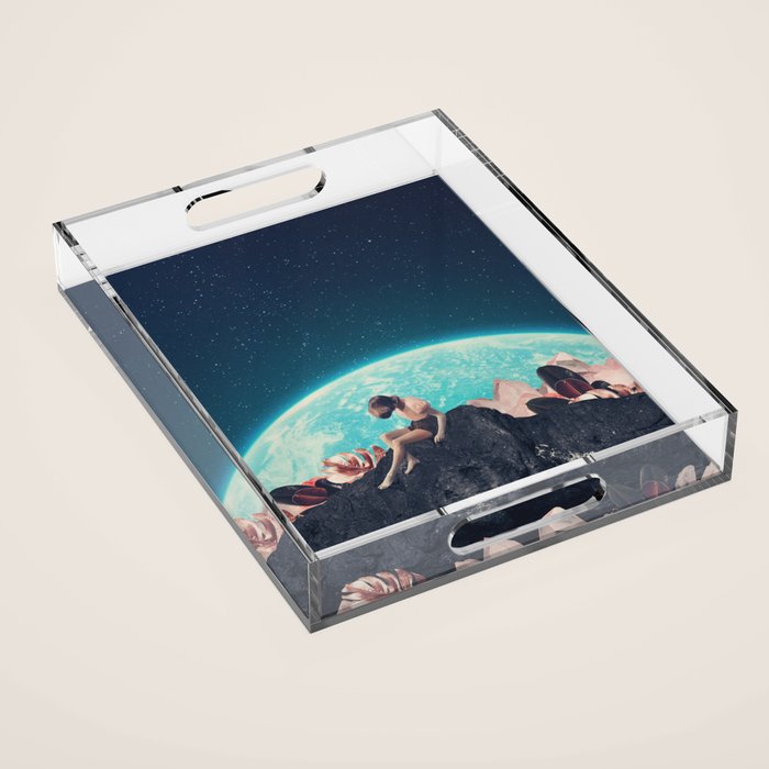 Your love crystallized inside me Acrylic Tray Gallery Image 1