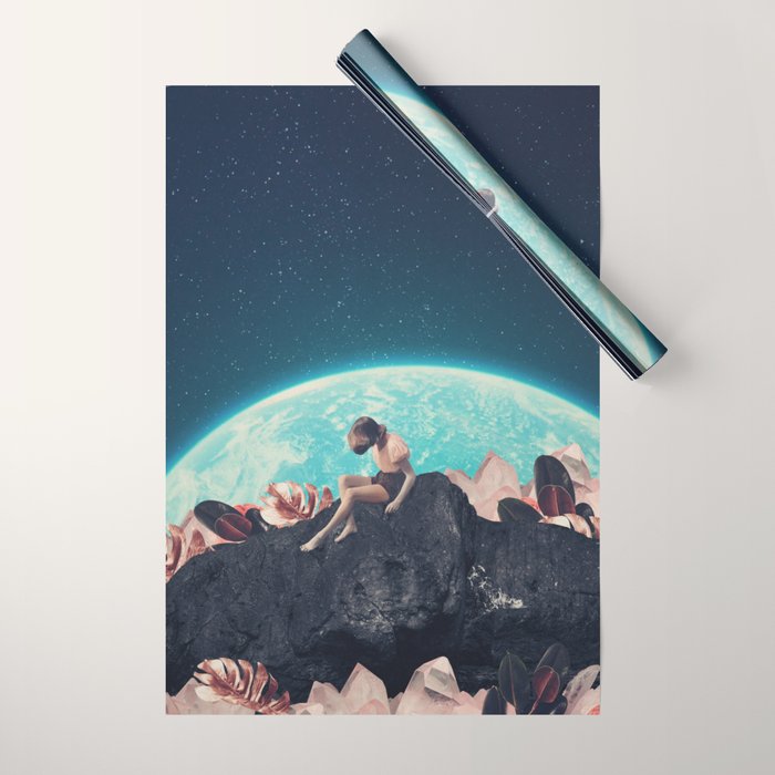Your love crystallized inside me Wrapping Paper Gallery Image 1