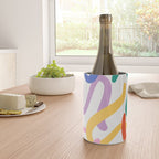 Colorful paint brush stroke art texture Wine Chiller Gallery Image 4