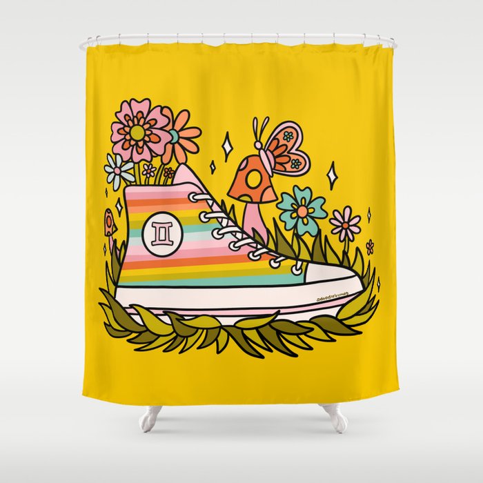 Gemini Sneaker Shower Curtain Gallery Image 1