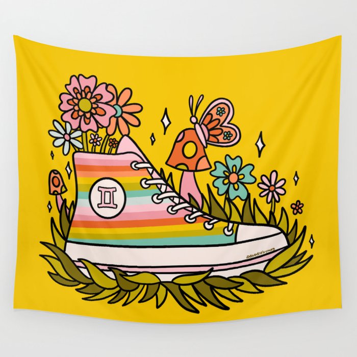 Gemini Sneaker Wall Tapestry Gallery Image 1