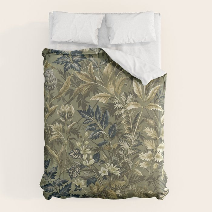 Botanical Tropics of Eden Duvet Cover Gallery Image 1