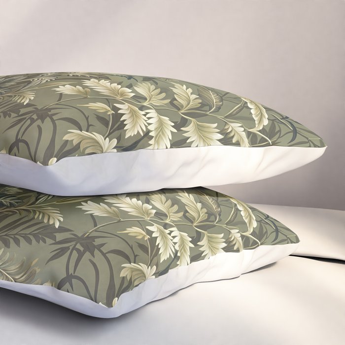 Botanical Tropics of Eden Pillow Sham Gallery Image 3