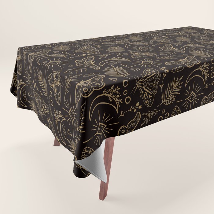 Callisto Moon Moths Tablecloth Gallery Image 1