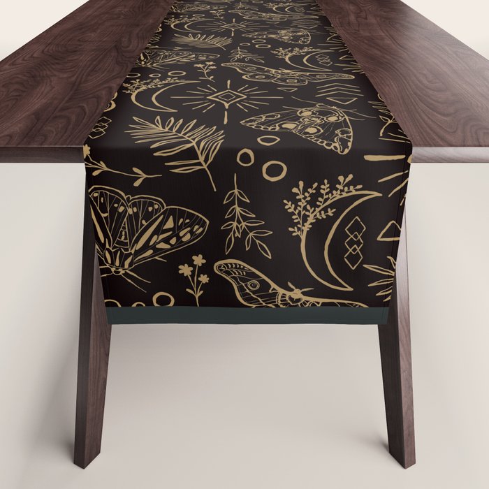 Callisto Moon Moths Table Runner Gallery Image 1