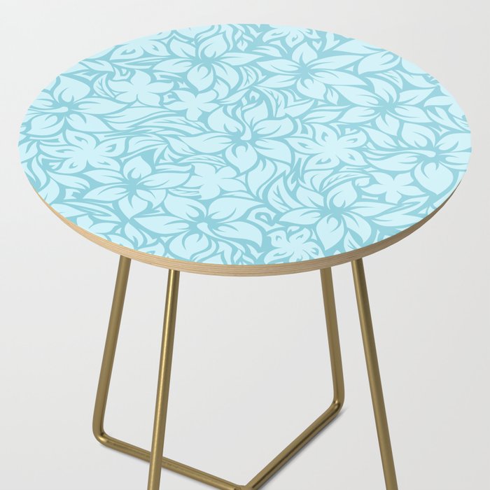 Moloaa Bay Hawaiian Hibiscus Aloha Shirt Print Side Table Gallery Image 2