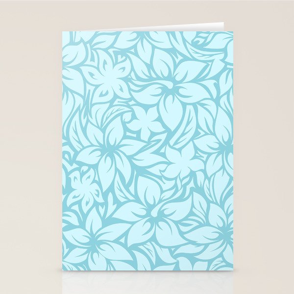 Moloaa Bay Hawaiian Hibiscus Aloha Shirt Print Stationery Card Gallery Image 2
