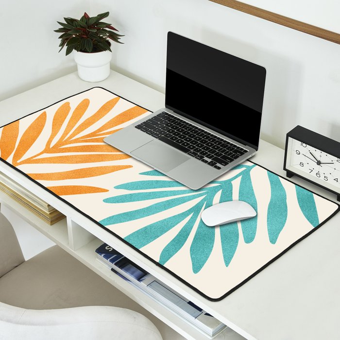 Friends Forever - Palm Leaf Desk Mat Gallery Image 2