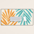 Friends Forever - Palm Leaf Desk Mat Gallery Image 1