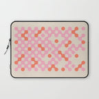 Circles: PATTERN 01 | The Peach Edition Laptop Sleeve Gallery Image 1