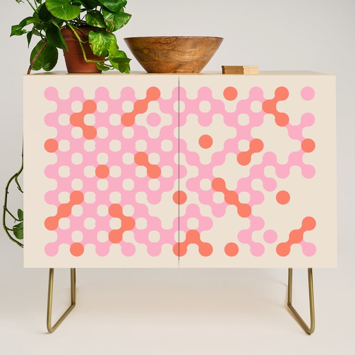 Circles: PATTERN 01 | The Peach Edition Credenza Gallery Image 1