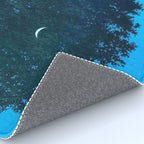 Rene Magritte - Le Seize Septembre - 1956 Moon Through Tree Surrealism Rug Gallery Image 4